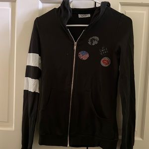 Lauren Moshi designer hooded sweatshirt